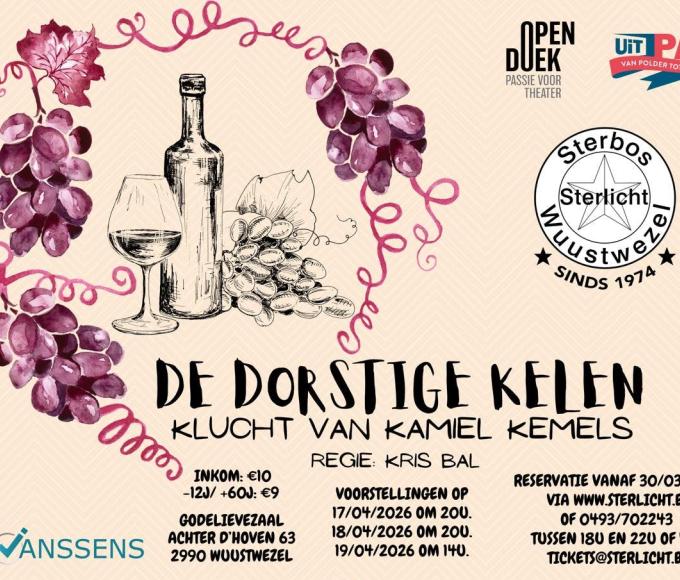 Affiche De Dorstige Kelen